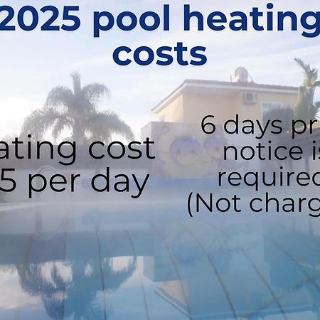 Sunset Villa Private Complex Heated Pool Ayia Napa Eksteriør billede