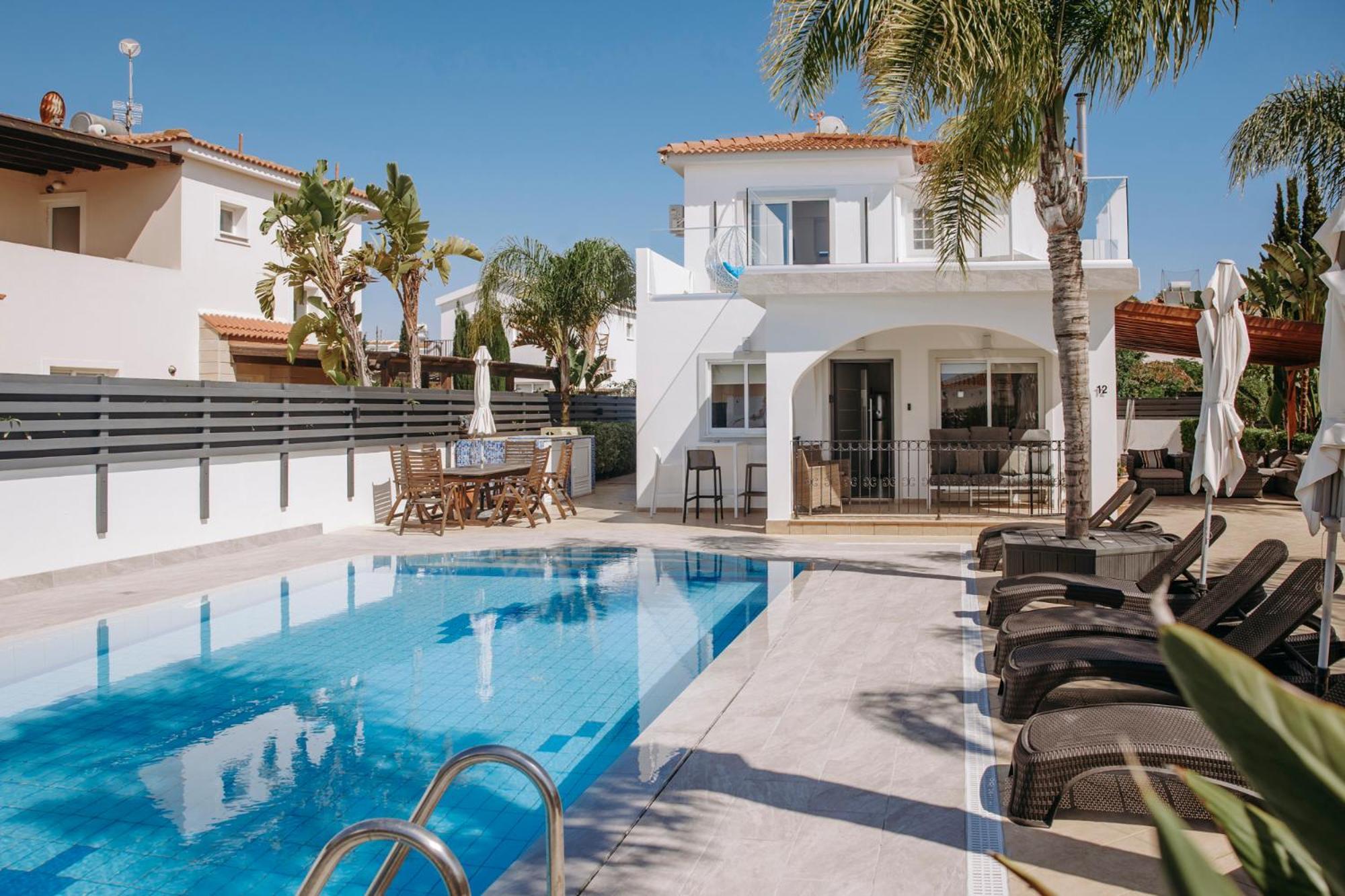 Sunset Villa Private Complex Heated Pool Ayia Napa Eksteriør billede