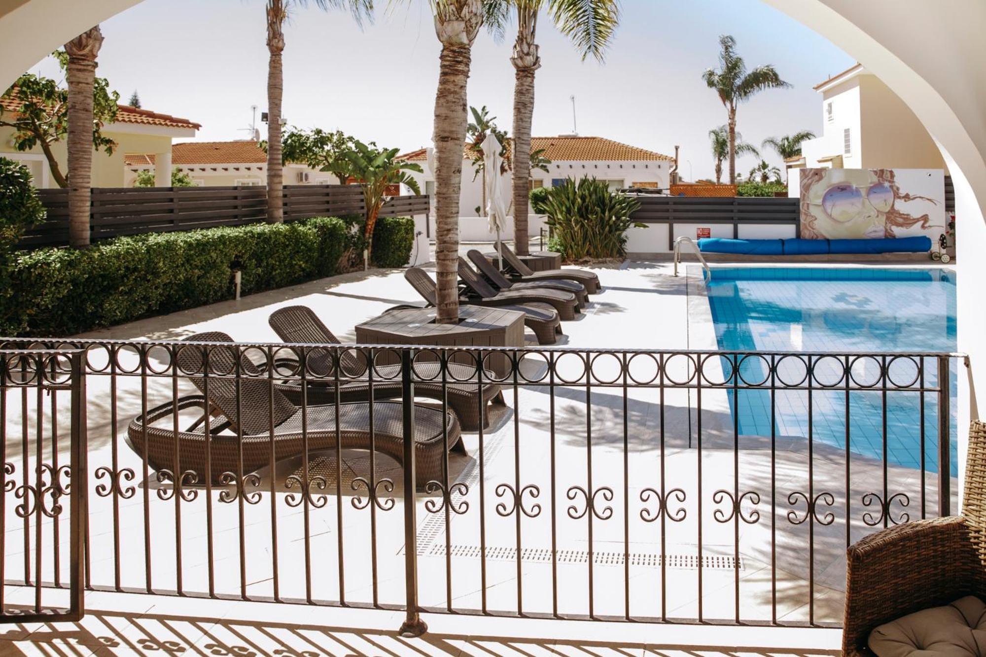 Sunset Villa Private Complex Heated Pool Ayia Napa Eksteriør billede