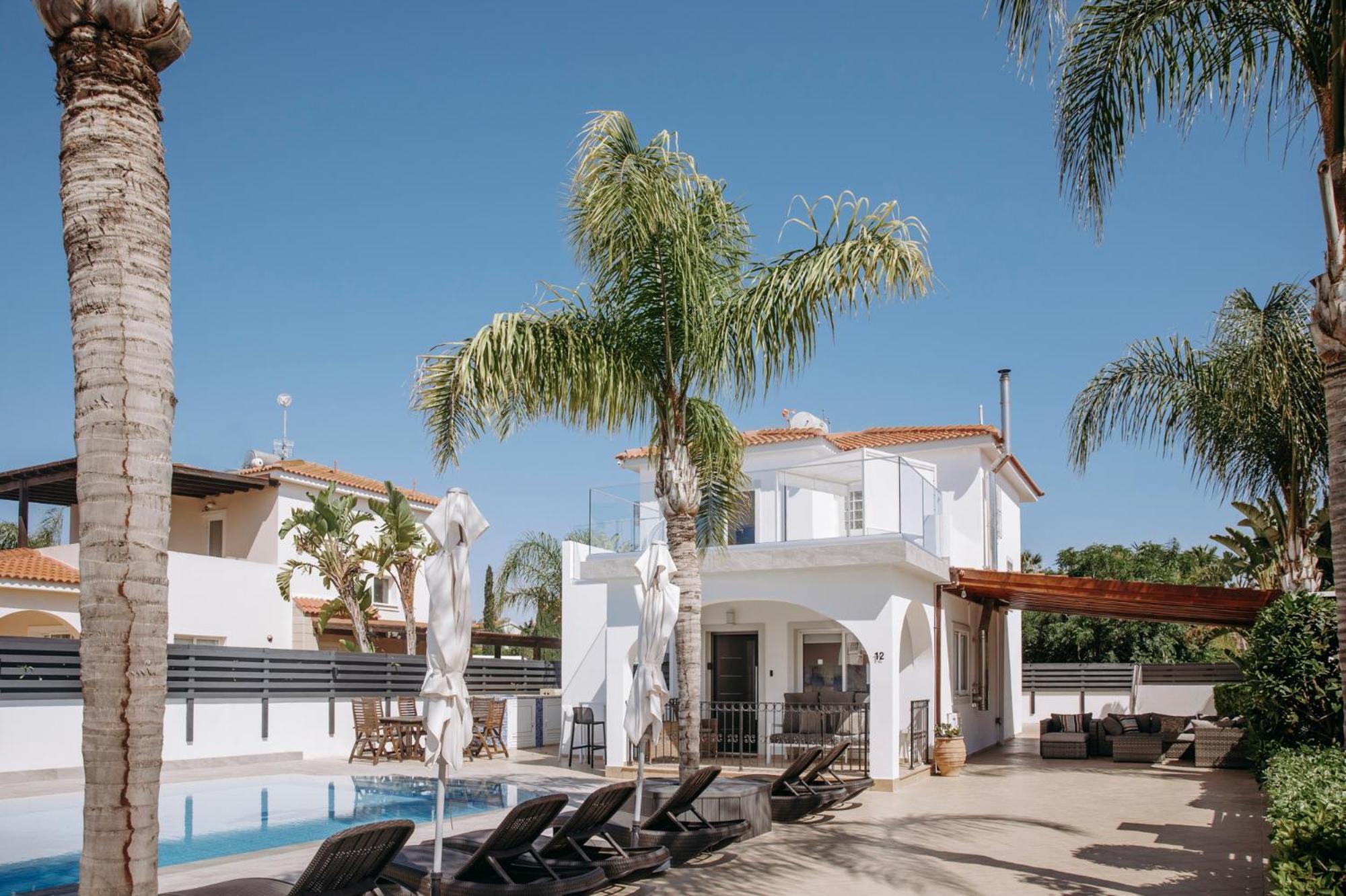 Sunset Villa Private Complex Heated Pool Ayia Napa Eksteriør billede