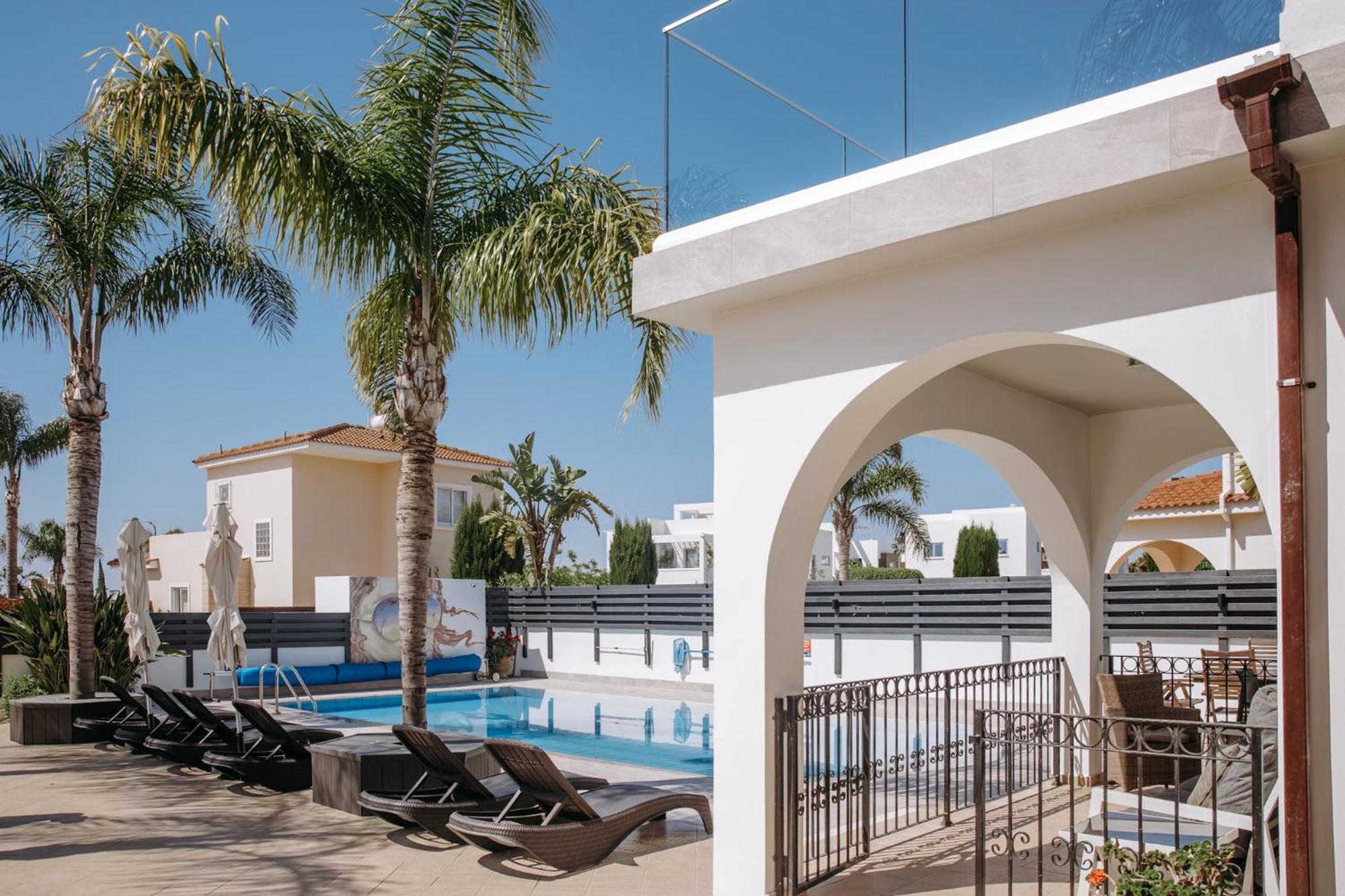 Sunset Villa Private Complex Heated Pool Ayia Napa Eksteriør billede