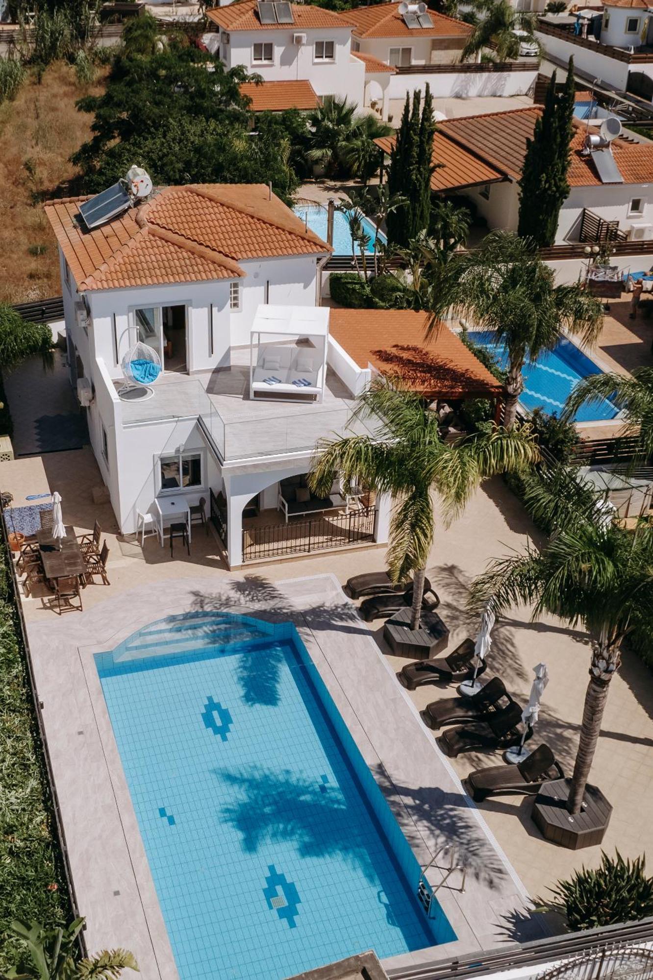 Sunset Villa Private Complex Heated Pool Ayia Napa Eksteriør billede
