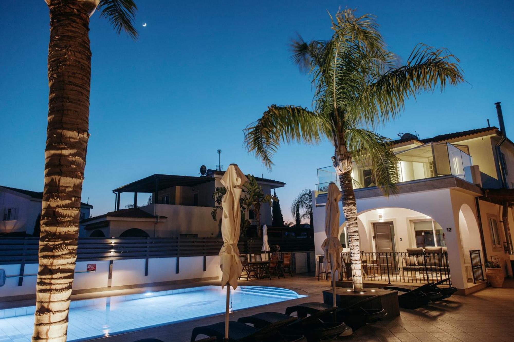 Sunset Villa Private Complex Heated Pool Ayia Napa Eksteriør billede
