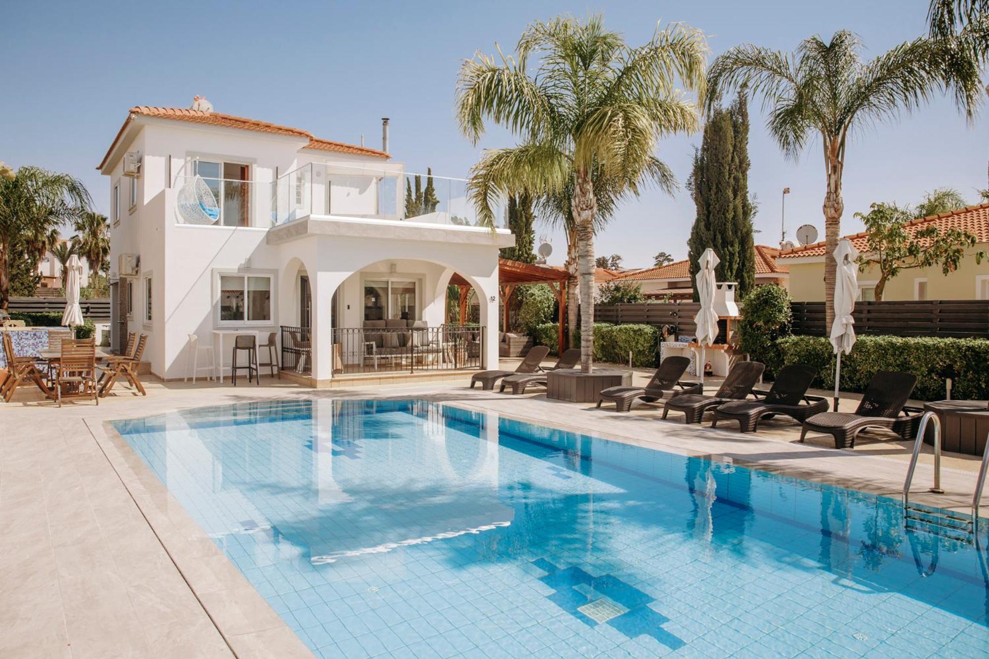 Sunset Villa Private Complex Heated Pool Ayia Napa Eksteriør billede