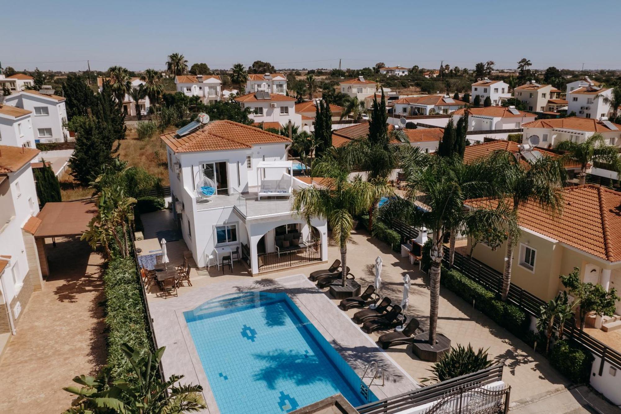 Sunset Villa Private Complex Heated Pool Ayia Napa Eksteriør billede